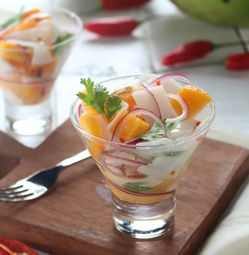  Oficina Viva: Ceviche de Manga com Coco