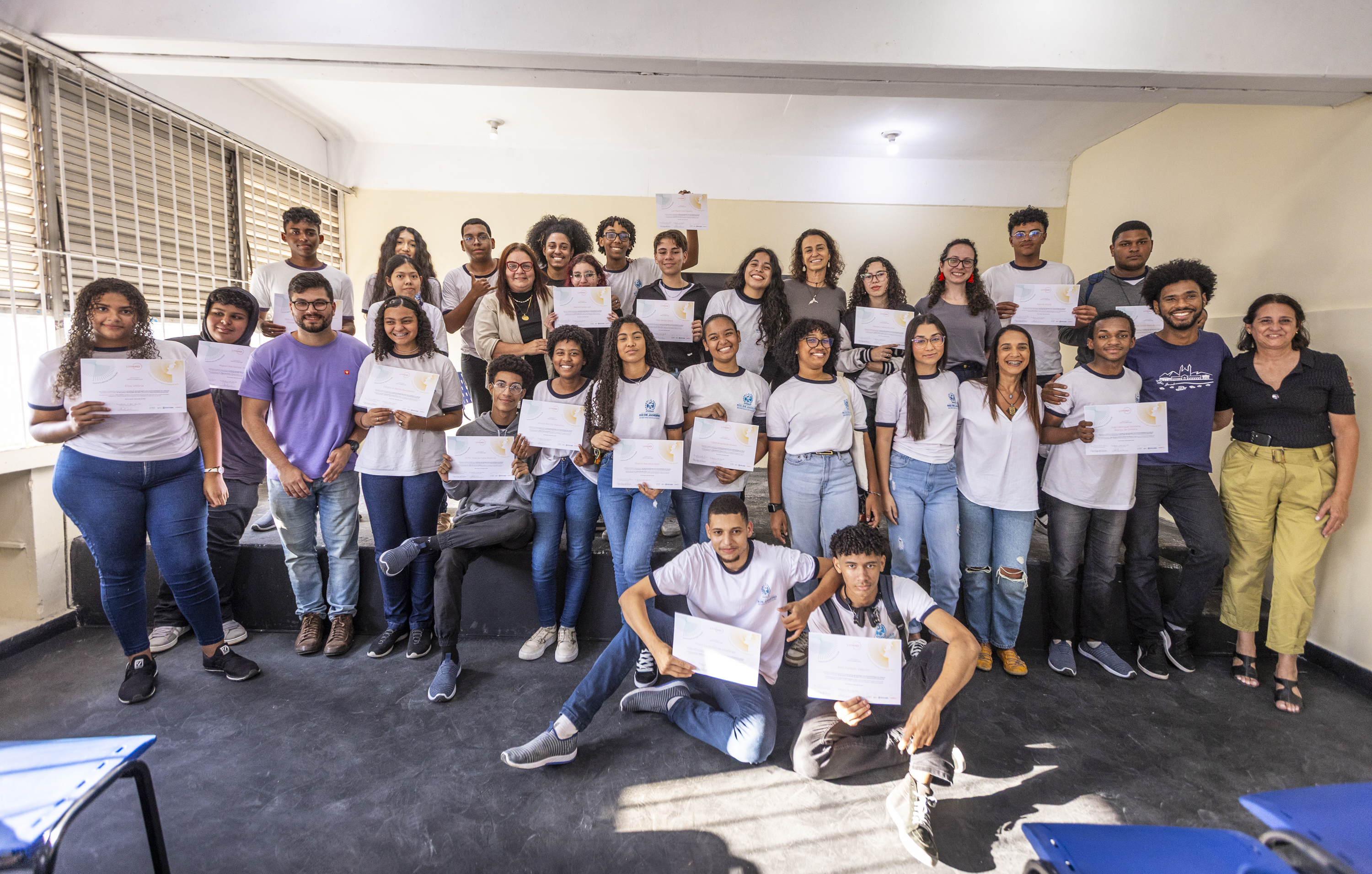 Alunos CIEP 246 São Gonçalo