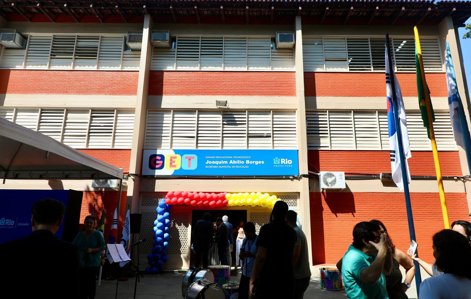 Alunos do GET Joaquim Abílio Borges Rio de Janeiro